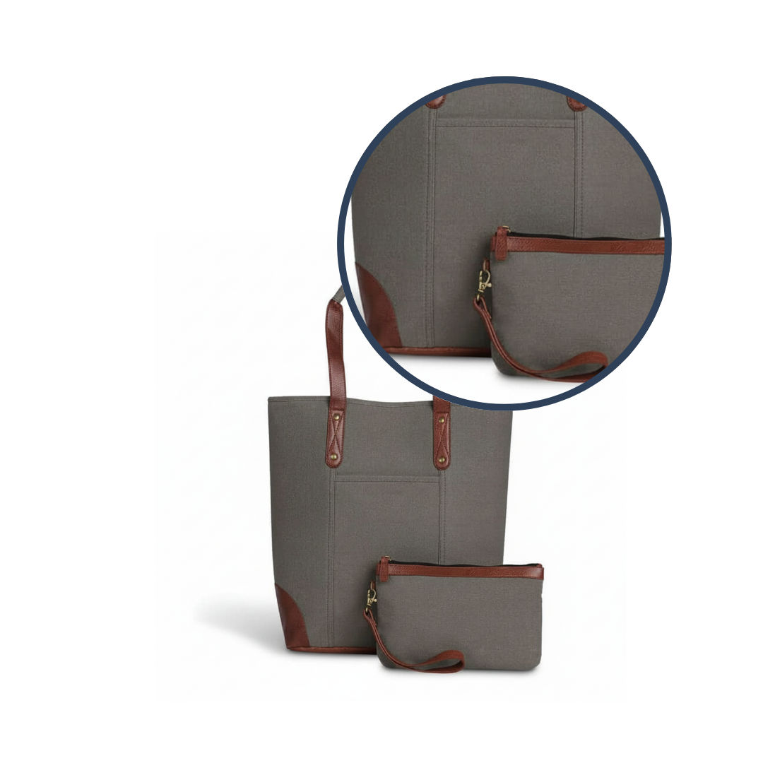 Cleveland Tote Handbag for Women Stylish Grey 051